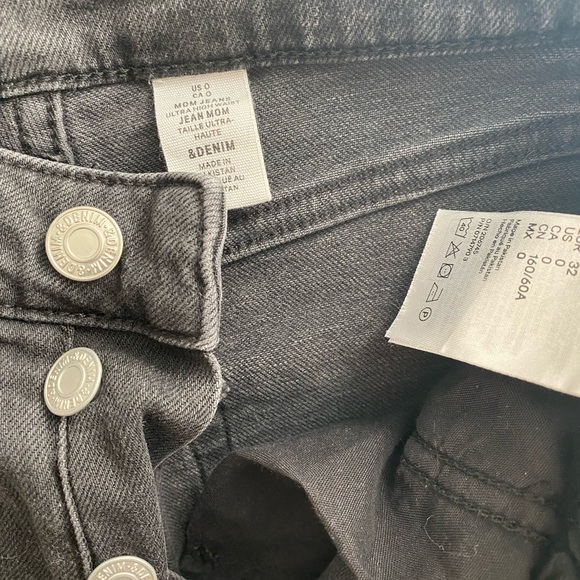 Black mom jeans - Picture 1 of 3